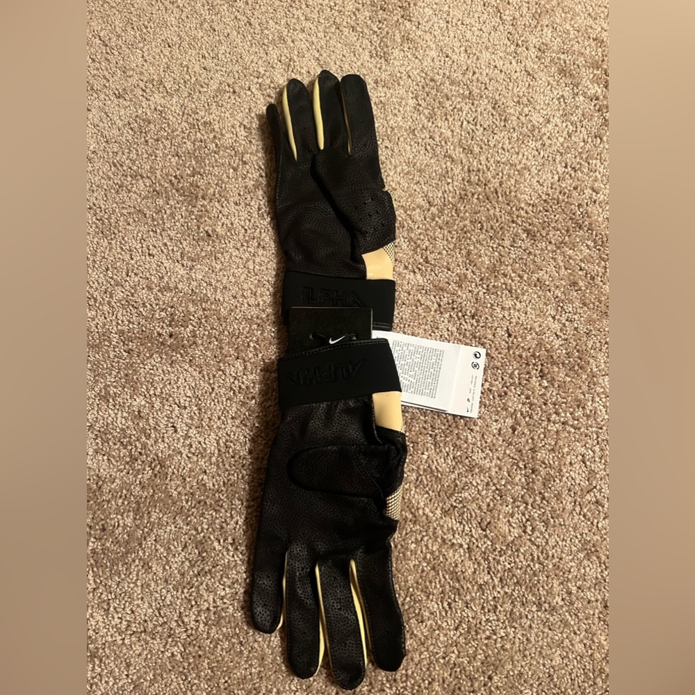 Vanderbilt Nike Alpha Elite Batting Gloves - Picture 2 of 3